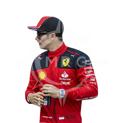 2023 Charles Leclerc Ferrari F1 Race Suit