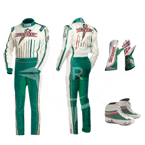 Tony Kart Race Suit 2014 with Shoes And Free Gloves