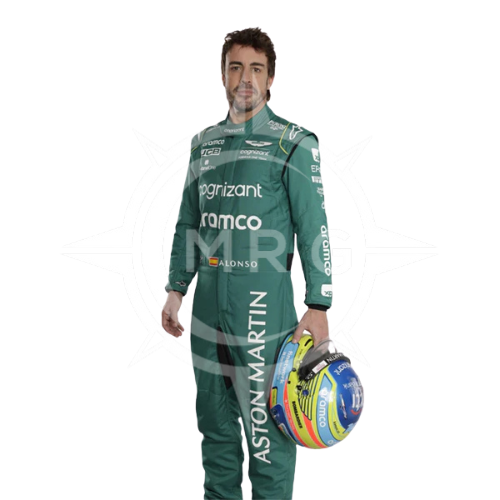 2023 Fernando Alonso Aston Martin F1 Race Suit