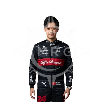 2023 Zhou Guanyu Alfa Romeo F1 Race Suit