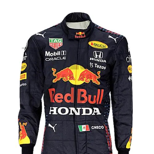 2021 Sergio Perez Red Bull Honda F1 Suit REPLICA Maxter Sports