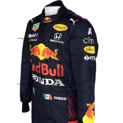 2021 Sergio Perez Red Bull Honda F1 Suit REPLICA Maxter Sports