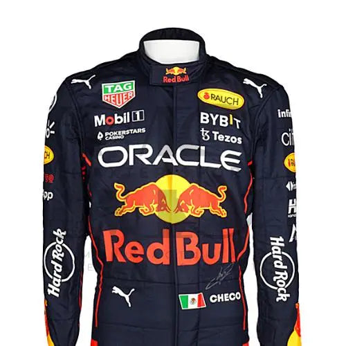 2022 Sergio Perez Red Bull Honda F1 Suit REPLICA Maxter Sports