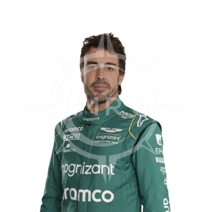 2023 Fernando Alonso Aston Martin F1 Race Suit