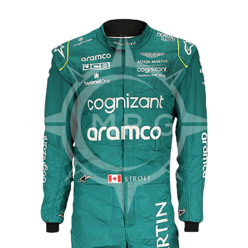 2022 Lance Stroll Aston Martin F1 Race Suit