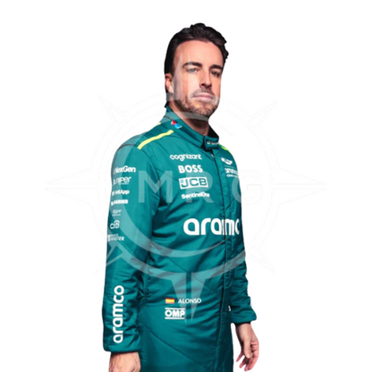 2024 Fernando Alonso Aston Martin F1 Race Suit