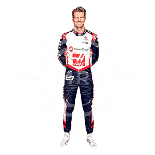 2024 Nico Hulkenberg Haas F1 Race Suit REPLICA