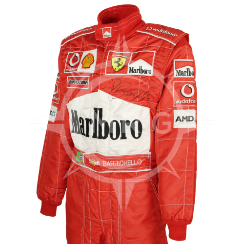 2003 Rubens Barrichello Race Ferrari F1 Suit