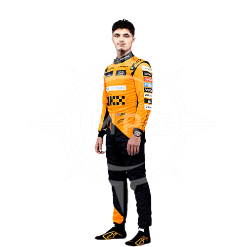 2024 New McLaren Lando Norris F1 Team Race Suit