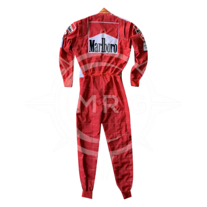 Michael Schumacher Ferrari F1 Embroidered Racing Suit