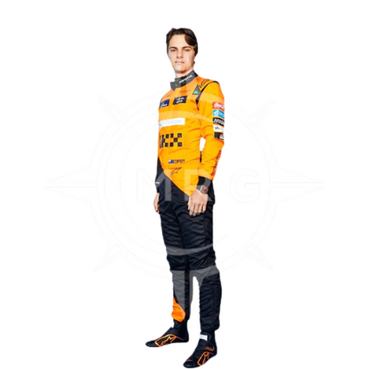 2024 New McLaren Oscar Piastri F1 Team Race Suit