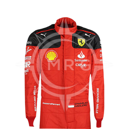 2023 Charles Leclerc Ferrari F1 Race Suit