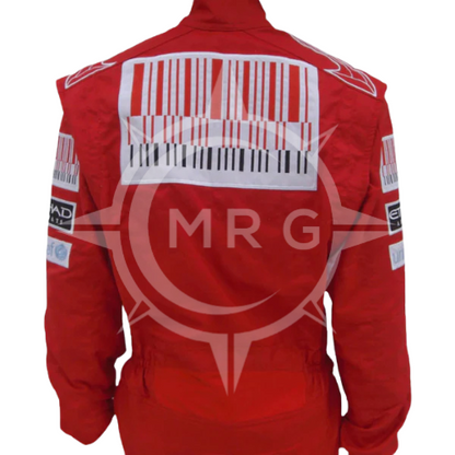 2014 Fernando Alonso Ferrari F1 Embroidered Racing Suit