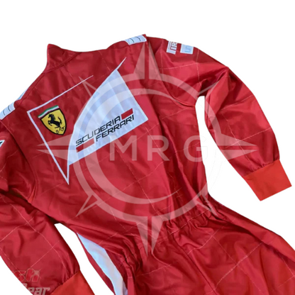 2010 Fernando Alonso Ferrari F1 Embroidered Racing Suit