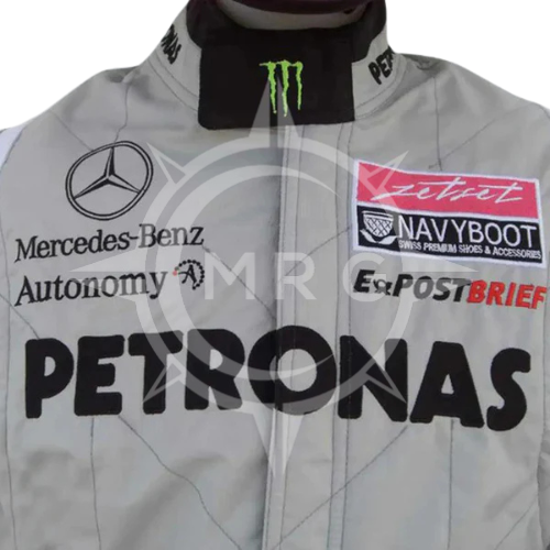 2011 Michael Schumacher Mercedes Benz F1 Embroidered Race Suit