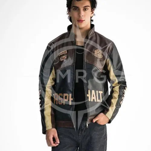 Leather Racing Jacket Mexter Race Gear